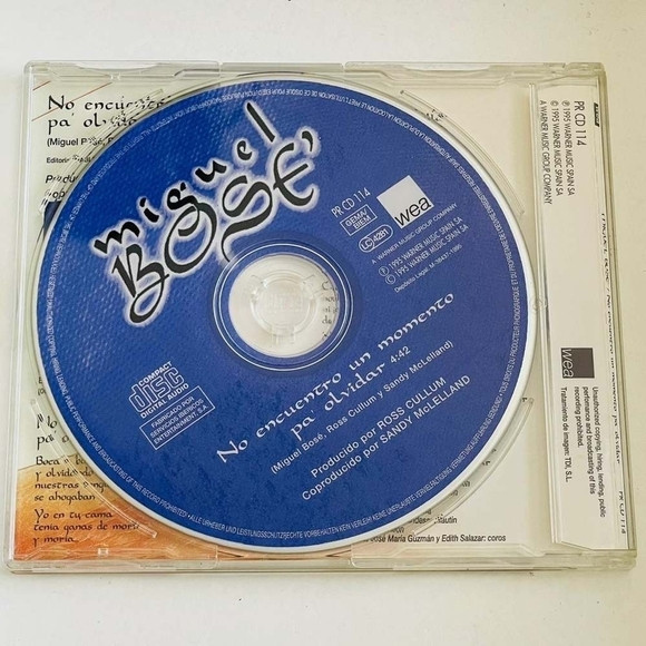 CD Bose -No Encuentro Un Momento Pa'Olvidar - Picture 2 of 2